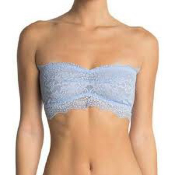 FREE PEOPLE Lacey Looks Bandeau Bluemoon Quartz - Picture 7 of 15